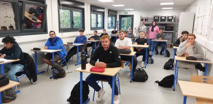 Nouvelle promo de BTS 2024 au LPI Lycée Professionnel Interentreprises de Faulquemont