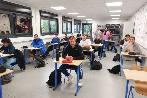 Nouvelle promo de BTS 2024 au LPI Lycée Professionnel Interentreprises de Faulquemont